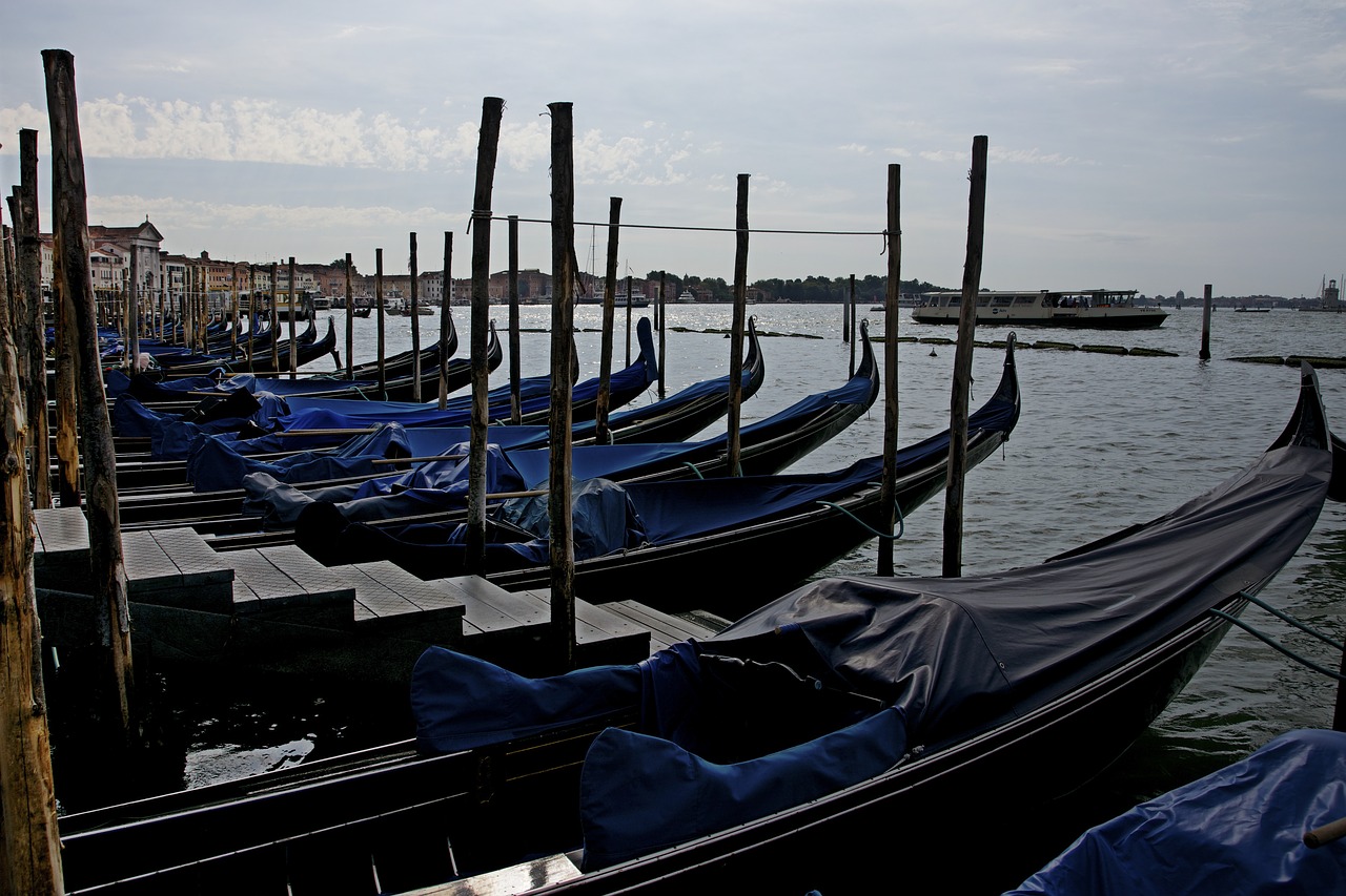 Venezija, Venecija, Vasara, Gondola, Italy, Nemokamos Nuotraukos,  Nemokama Licenzija