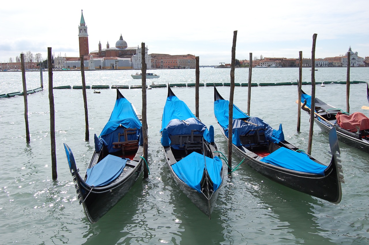 Venecija, Italy, Gondola, Nemokamos Nuotraukos,  Nemokama Licenzija