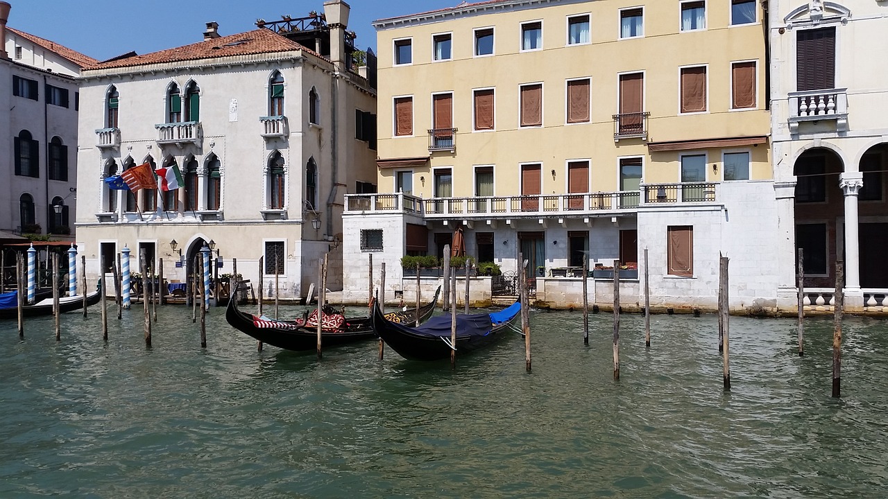 Venecija, Italy, Kanalai, Nemokamos Nuotraukos,  Nemokama Licenzija