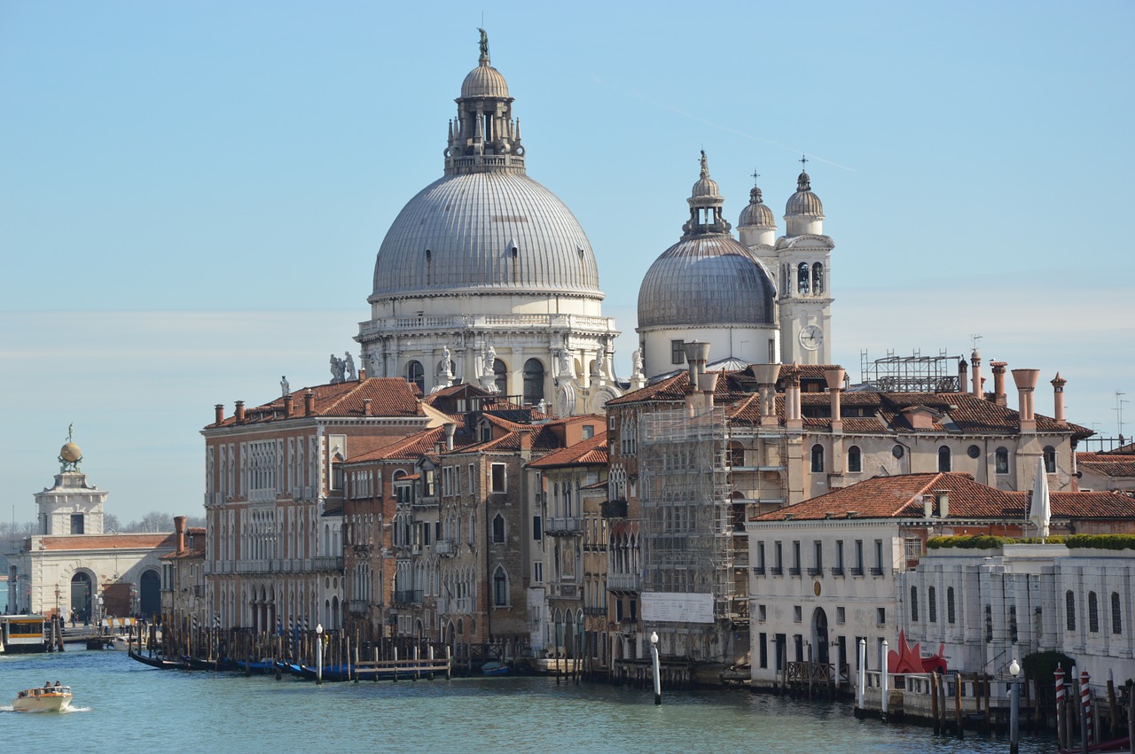 Venecija, Canale Grande, Bažnyčia, Nemokamos Nuotraukos,  Nemokama Licenzija