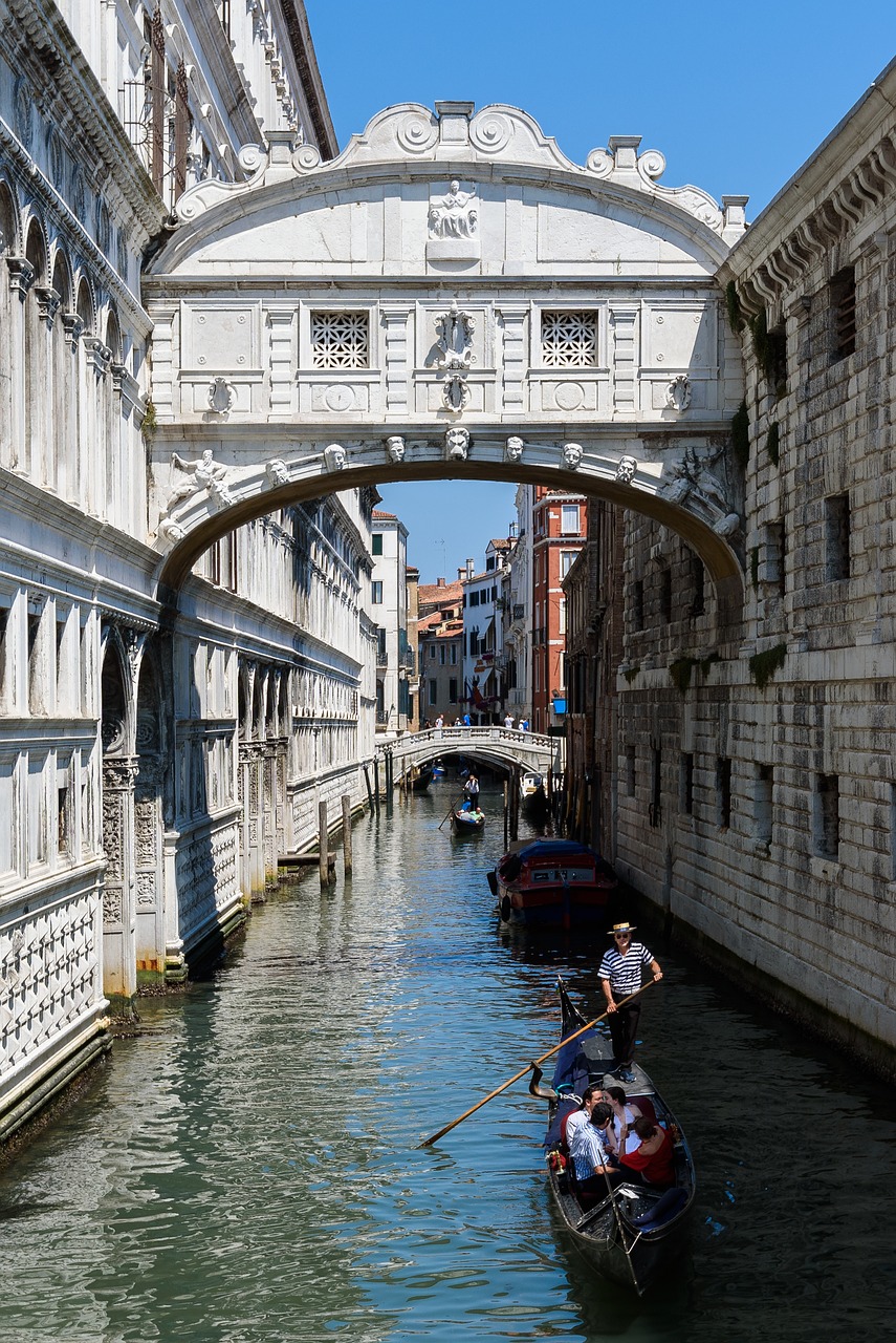 Venecija, Tiltas, Nusibodo, Gondola, Vanduo, Ispanų, Venetian, Turizmas, Architektūra, Italy