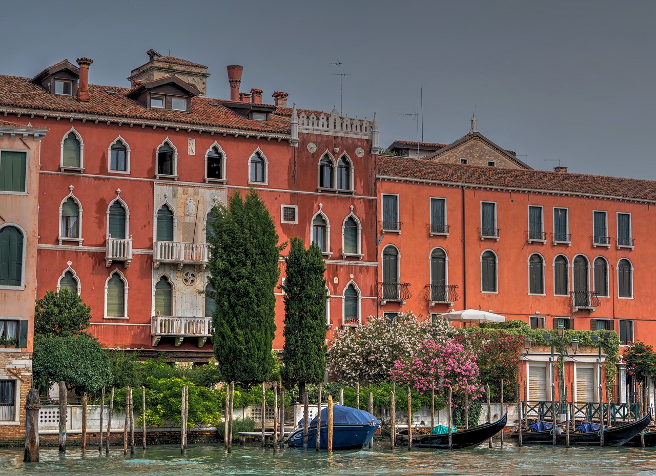 Venecija, Italy, Kanalas, Architektūra, Venezija, Orientyras, Istorinis, Turistinis, Pritraukimas, Romantiškas