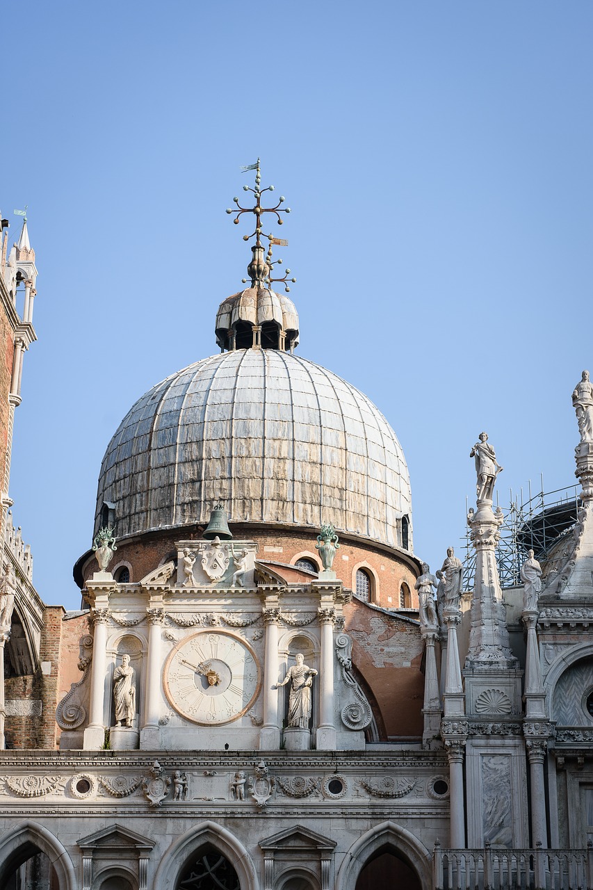 Venecija, Bažnyčia, Doges Rūmai, Italy, Architektūra, Bokštas, Nemokamos Nuotraukos,  Nemokama Licenzija