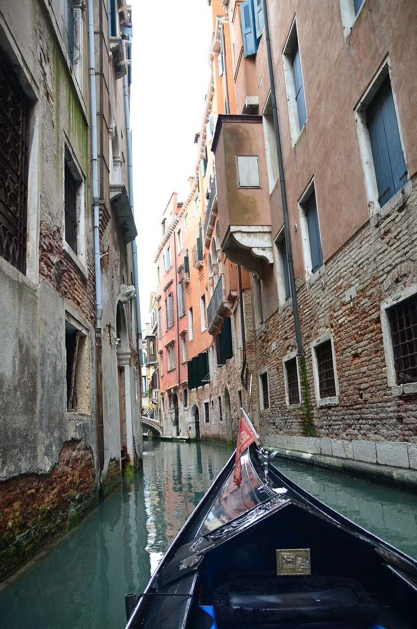 Venecija, Italy, Vanduo, Europa, Kanalas, Gondola, Venetian, Kelionė, Istorinis, Architektūra