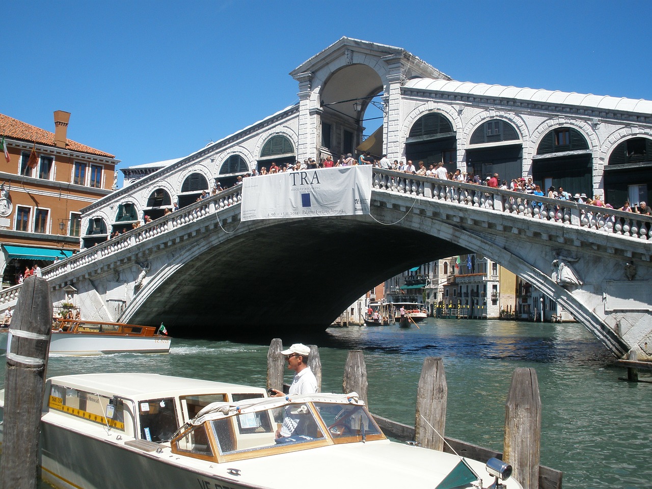 Venecija, Vanduo, Rialto Tiltas, Italy, Miestas Ant Upės, Nemokamos Nuotraukos,  Nemokama Licenzija