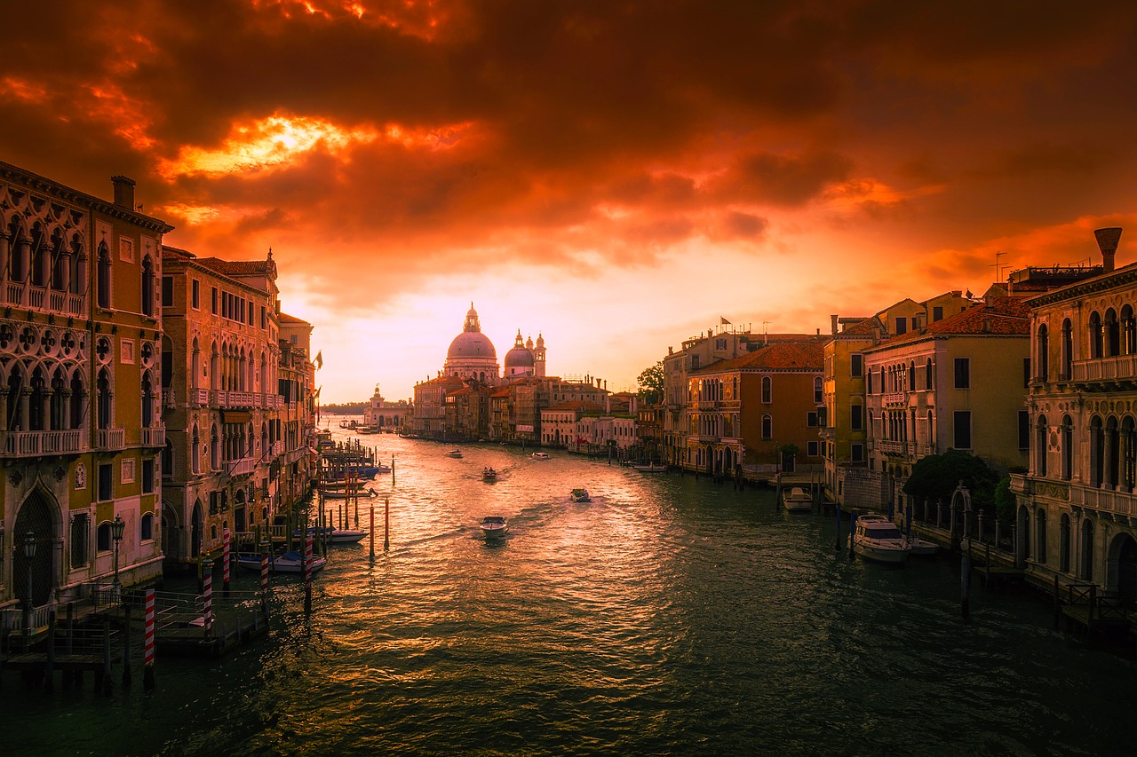 Venecija, Italy, Miestas, Miesto, Turizmas, Gondola, Venetian, Architektūra, Istorinis, Romantiškas