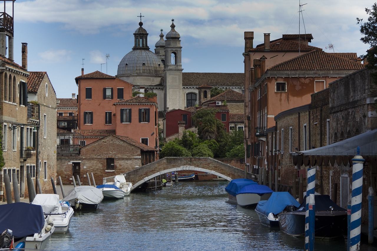 Venecija, Venecija, Italy, Kanalas, Vanduo, Vasara, Šventė, Romantiškas, Gondola, Nemokamos Nuotraukos