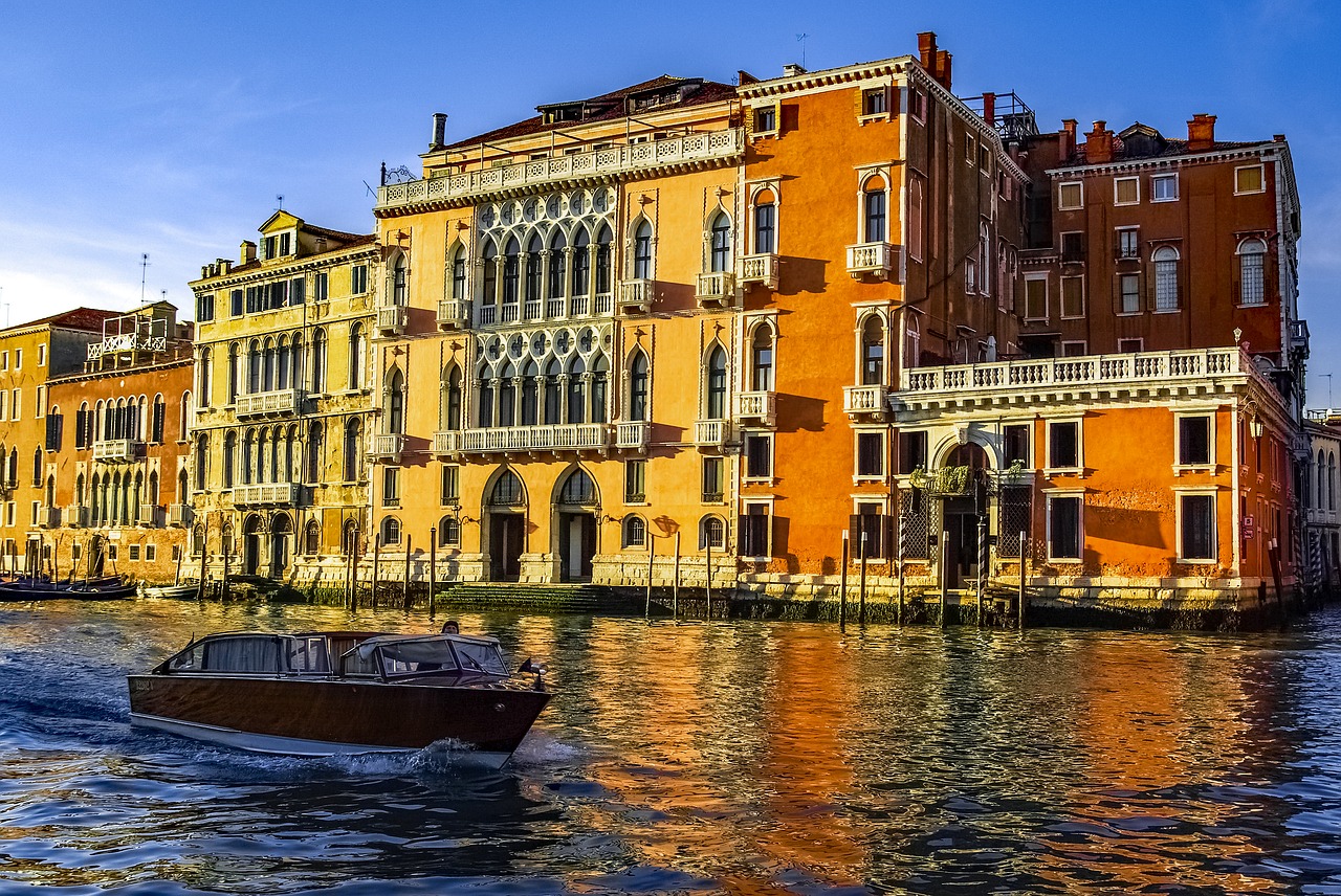 Venecija, Venezija, Kanalas, Kanale, Valtis, Architektūra, Venetian, Italy, Nemokamos Nuotraukos,  Nemokama Licenzija