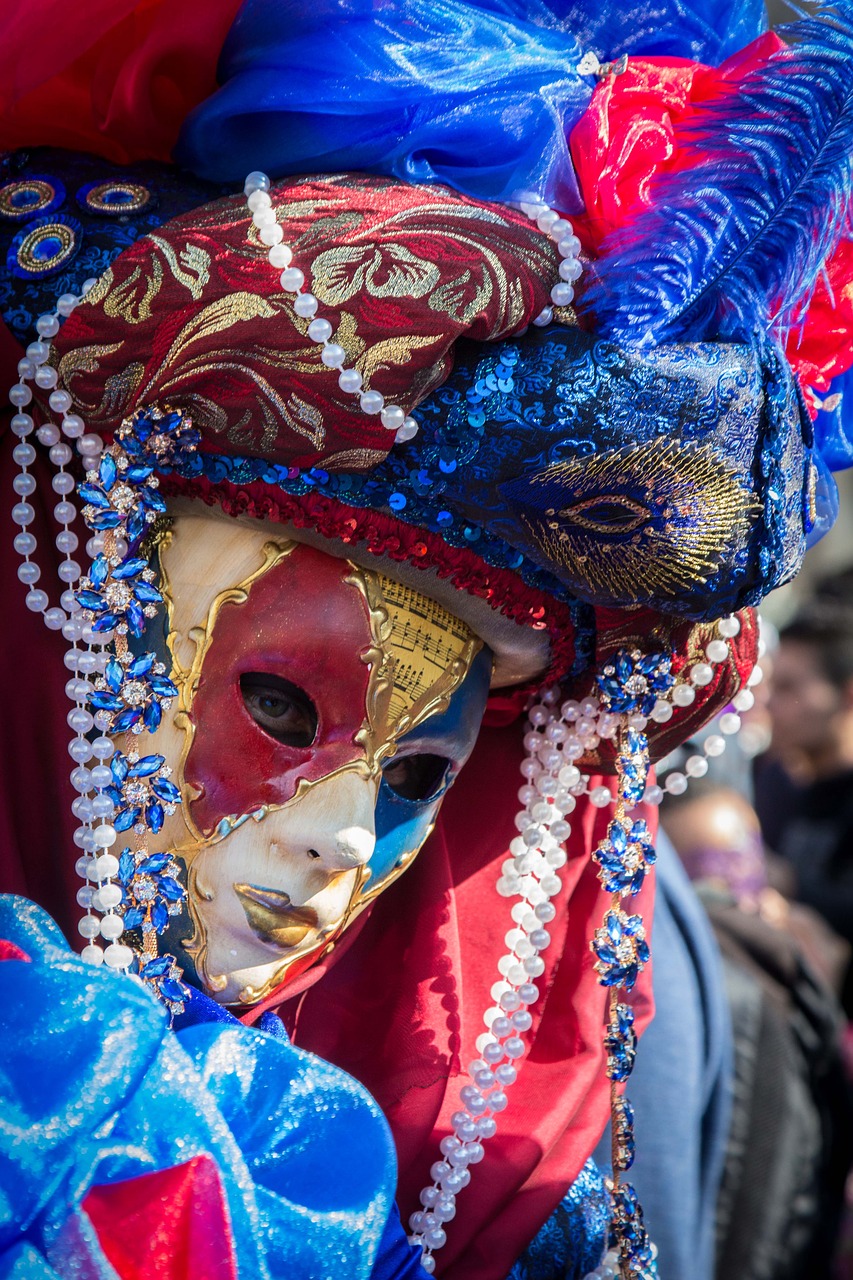 Venecija, Kaukė, Veidas, Carnevale, Festivalis, Venetian, Karnavalas, Paslaptis, Nemokamos Nuotraukos,  Nemokama Licenzija