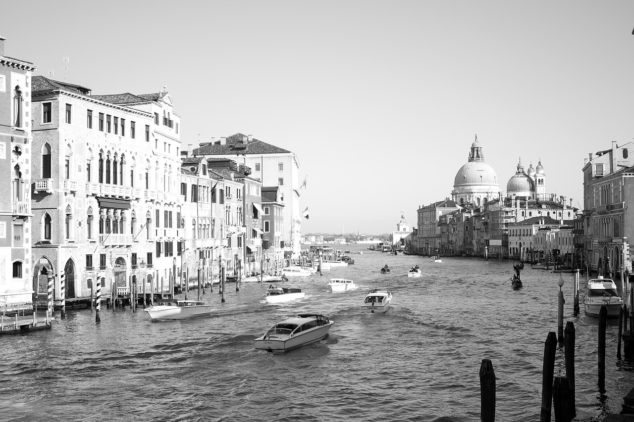 Venecija, Italy, Kanalas, Dom, Architektūra, Upė, Rialto Tiltas, Senamiestis, Gondola, Kanale Grande