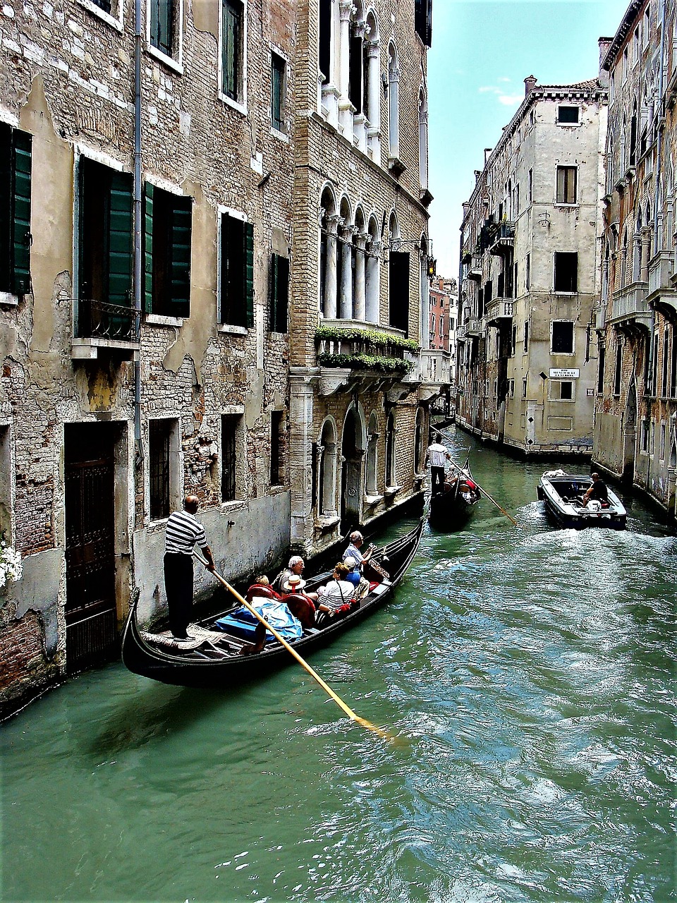 Venecija, Venetian Gondola, Upės Kanalas, Nemokamos Nuotraukos,  Nemokama Licenzija