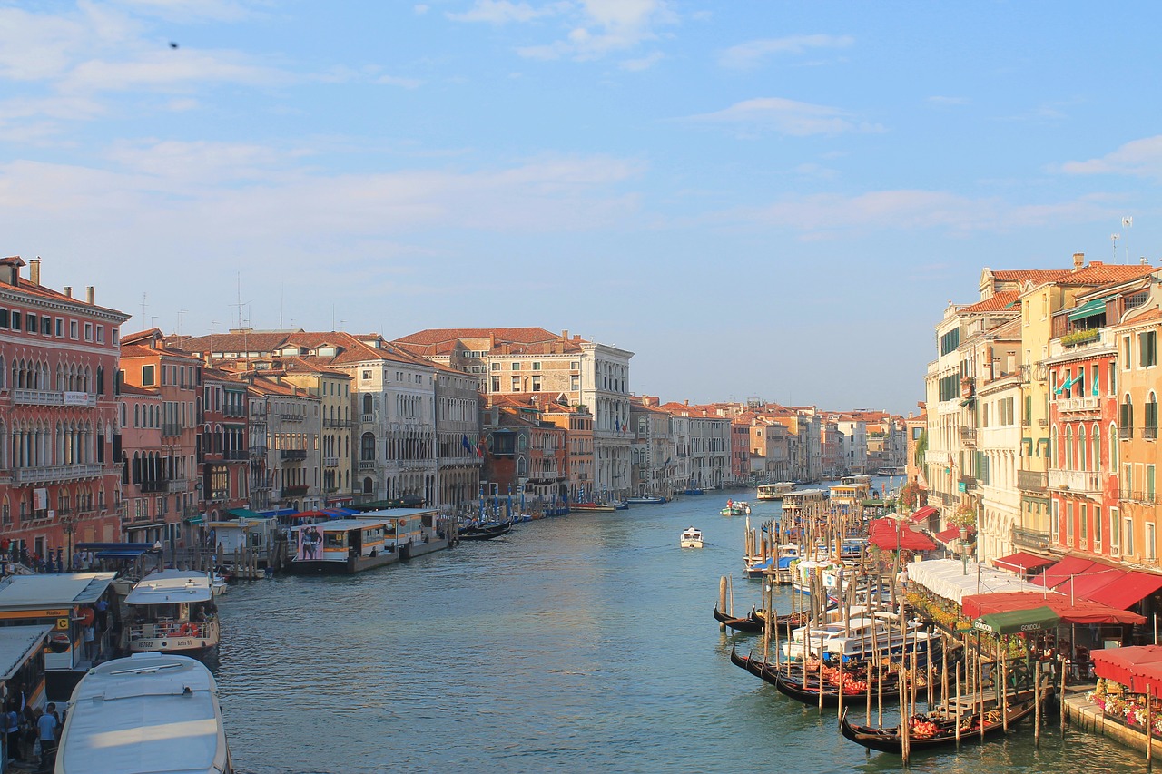 Venecija, Upė, Vanduo, Pastatas, Italy, Kanalas, Kraštovaizdis, Tiltas, Vandenys, Romantiškas