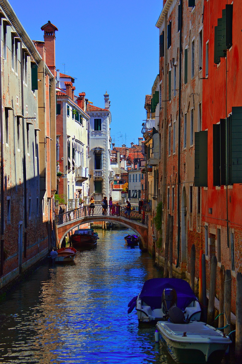 Venecija, Vasara, Nuotaika, Lagūnas, Lankytinos Vietos, Kelionė, Italy, Pastatas, Kanalas, Gondola