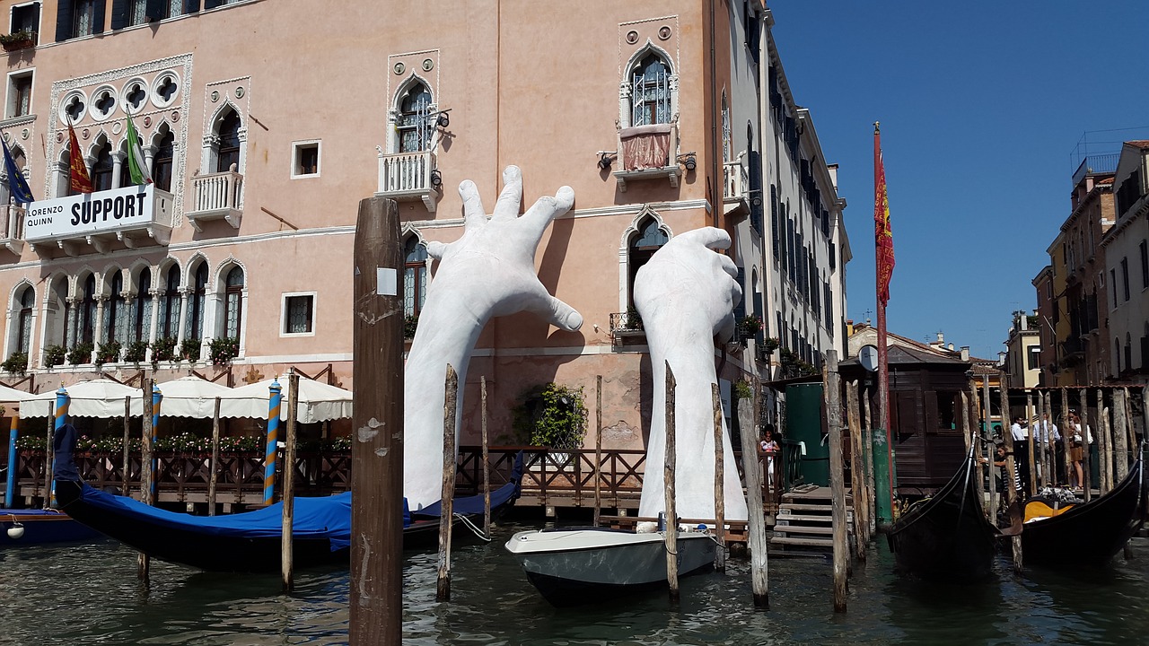 Venecija, Italy, Venezija, Vanduo, Kanalas, Gondolos, Valtys, Architektūra, Gondolieris, Canale Grande