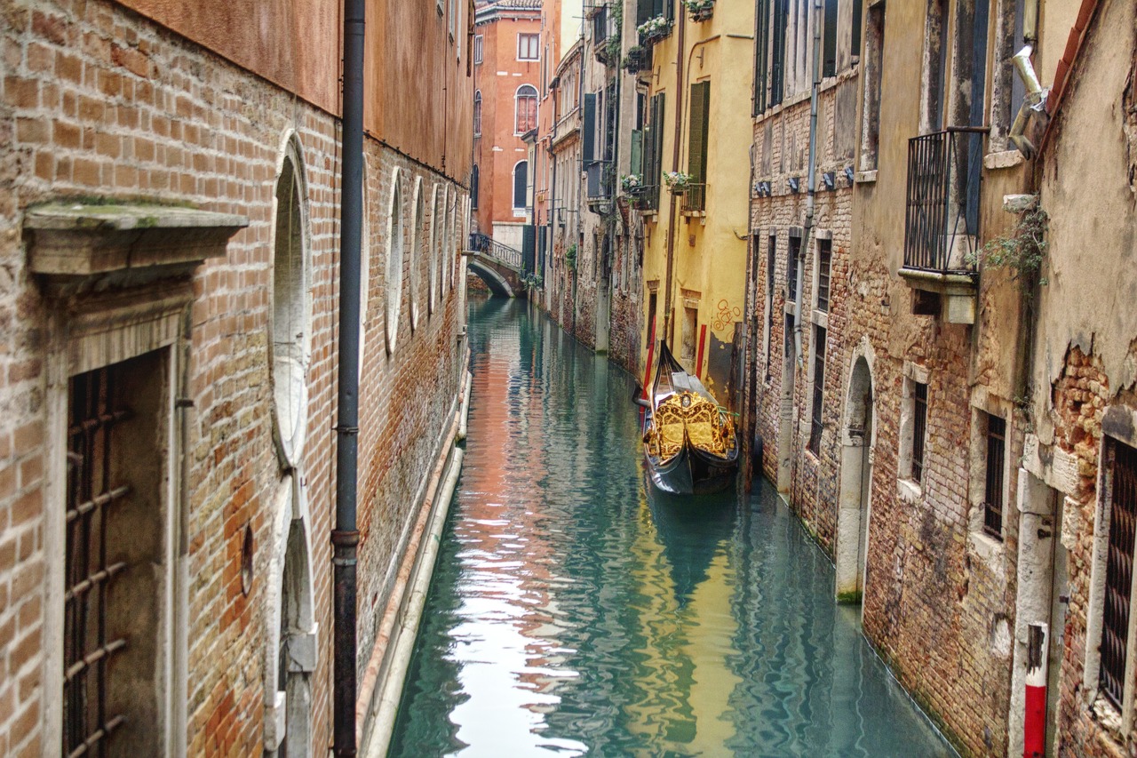 Venecija, Italy, Kelionė, Vanduo, Europa, Turizmas, Kanalas, Ispanų, Architektūra, Venezija
