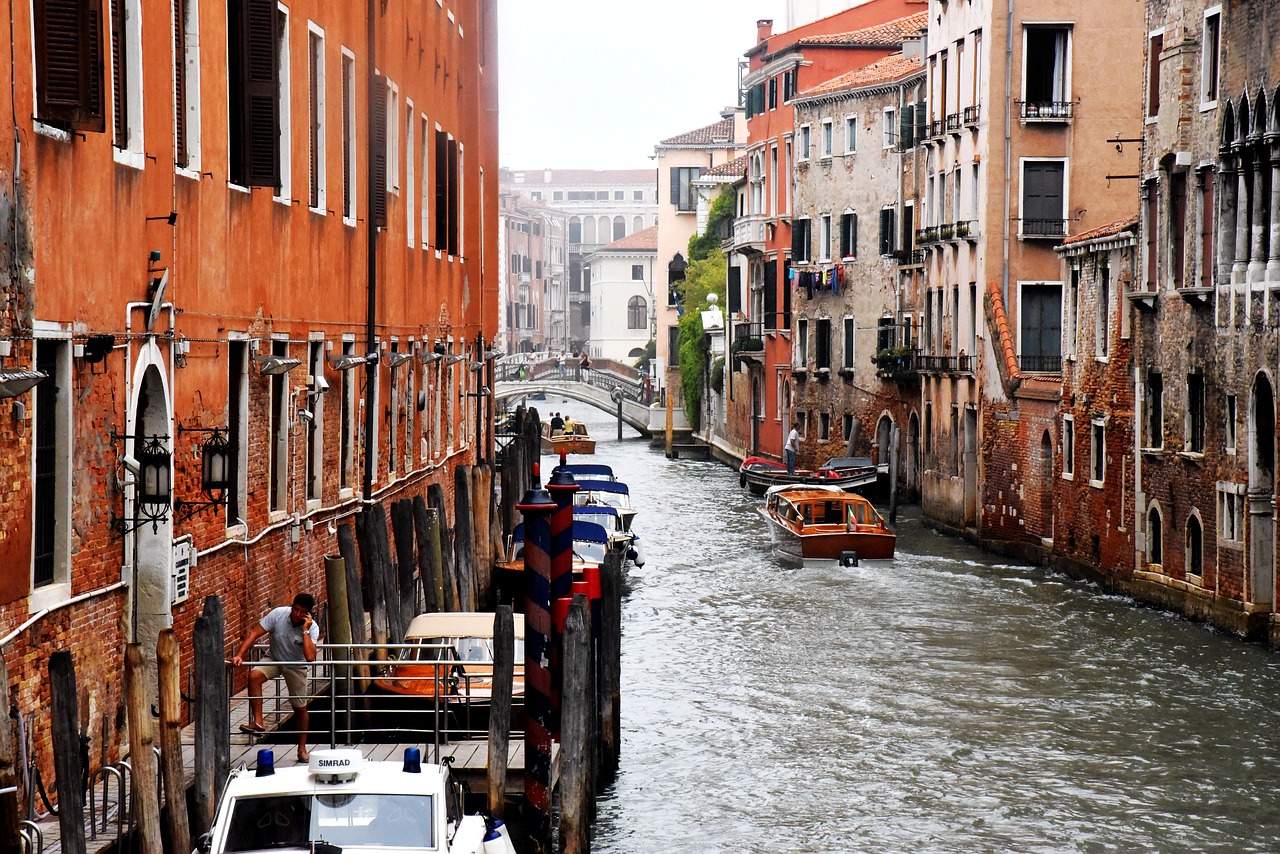 Venecija, Italy, Watertown, Laivas, Paukščiai, Nemokamos Nuotraukos,  Nemokama Licenzija