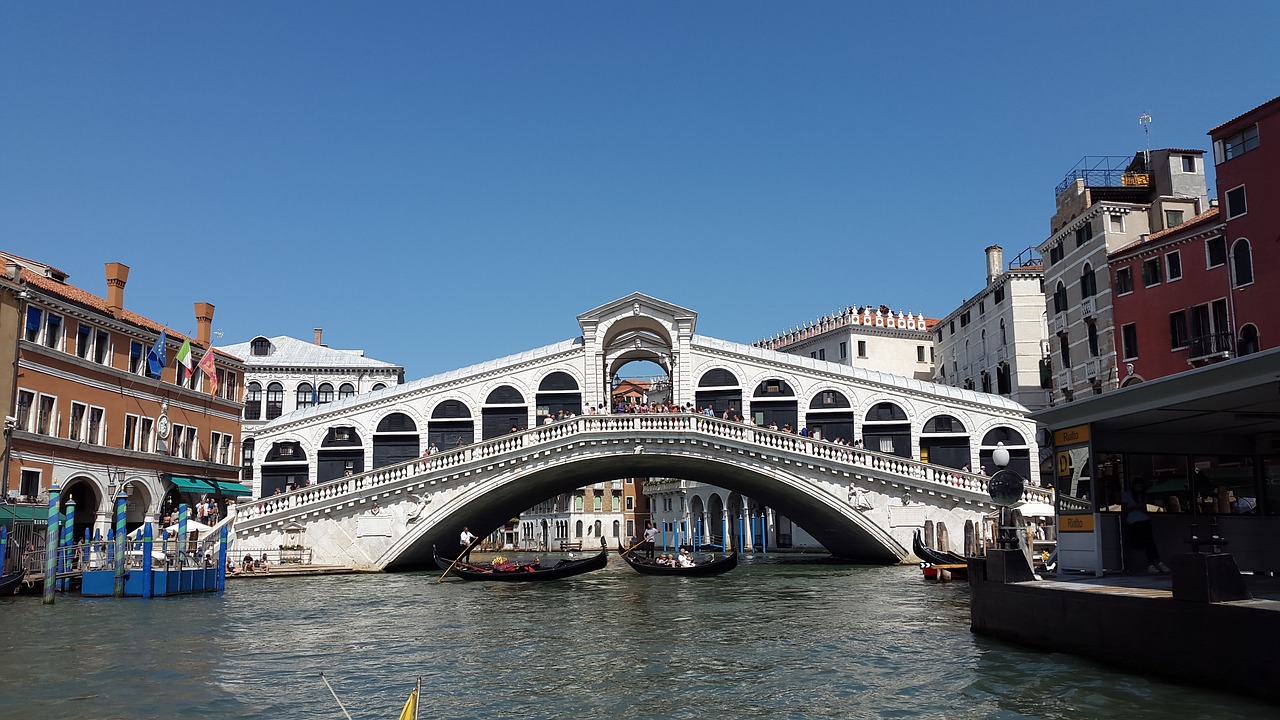 Venecija, Venezija, Italy, Istoriškai, Vanduo, Gondola, Canale Grande, Kanalas, Architektūra, Wassertrasse