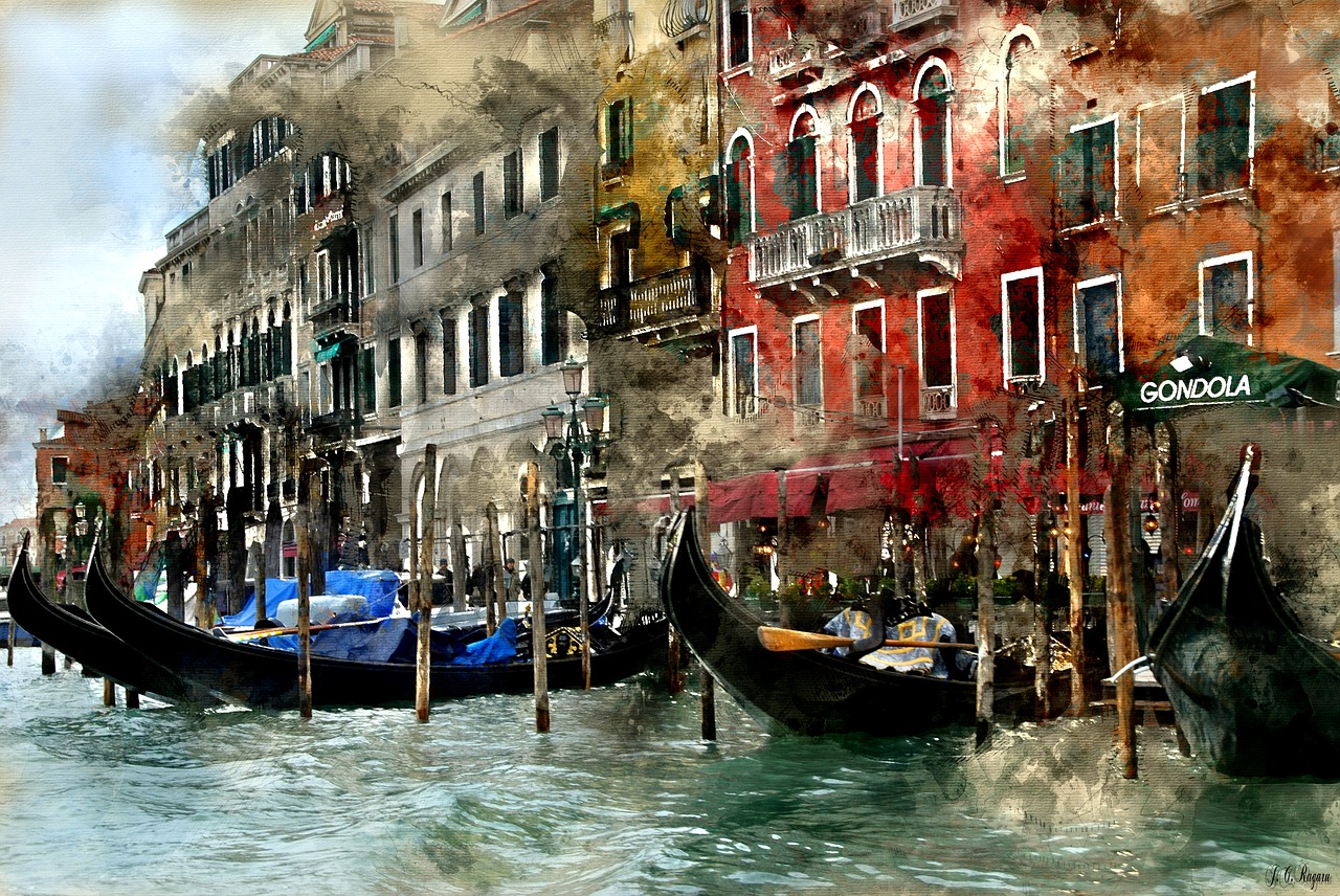 Venecija, Šiuolaikiška, Menas, Nemokamos Nuotraukos,  Nemokama Licenzija