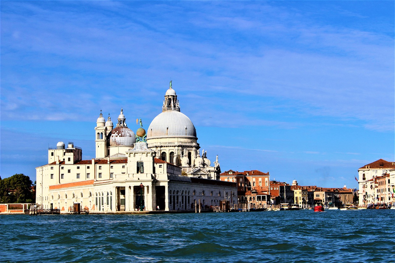 Venecija, Italy, Architektūra, Kelionės Tikslas, Rūmai, Bažnyčia, Vanduo, Pastatai, Pasaulis, Pritraukimas