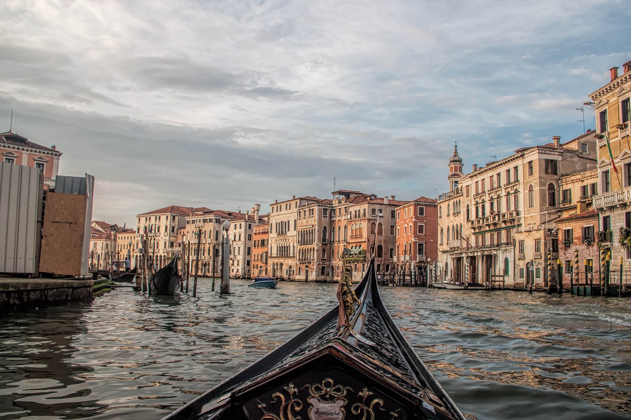 Venecija, Italy, Gondola, Nemokamos Nuotraukos,  Nemokama Licenzija