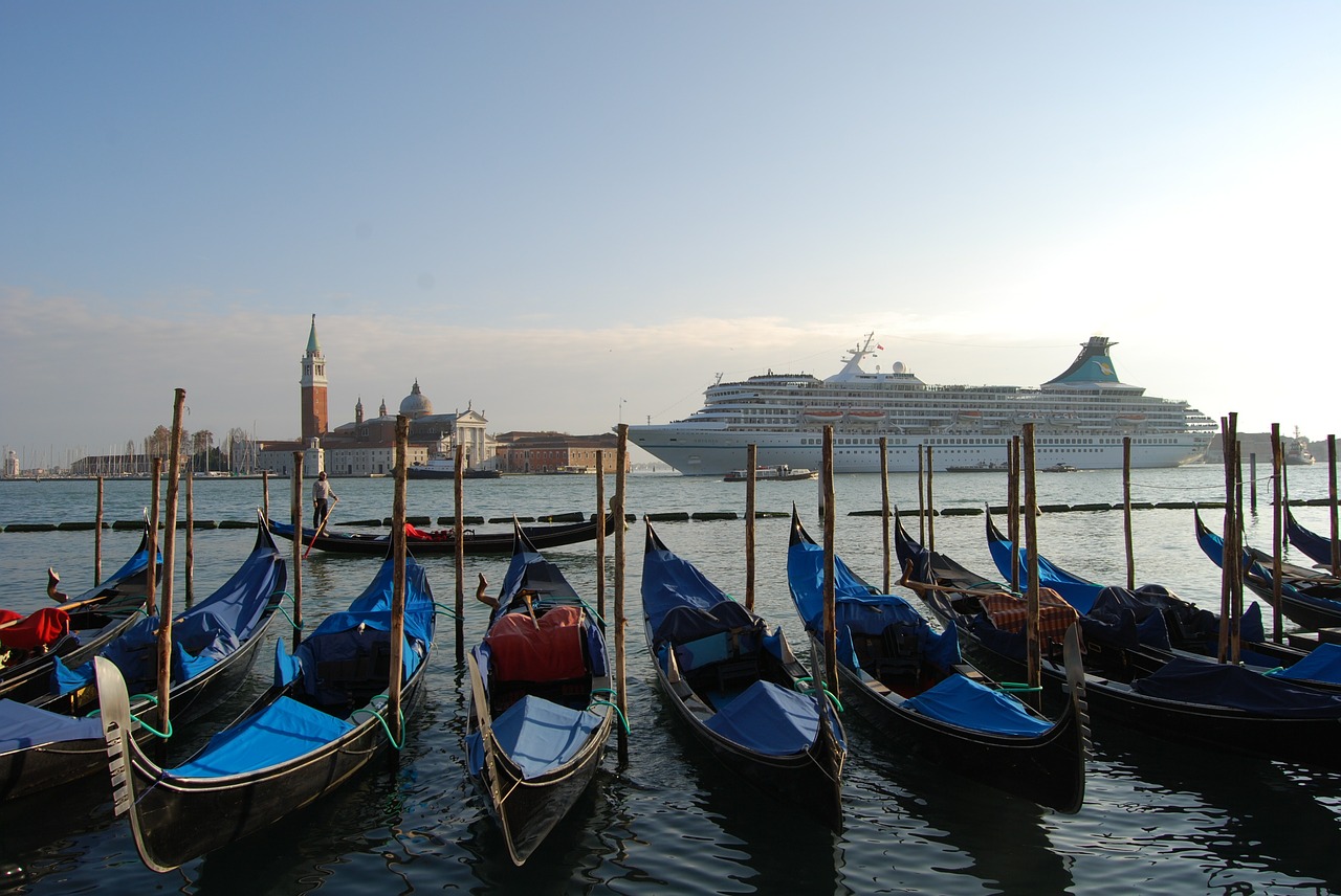 Venecija, Italy, Gondola, Jūra, Laivas, Kruizas, Sala, Laguna, Nemokamos Nuotraukos,  Nemokama Licenzija