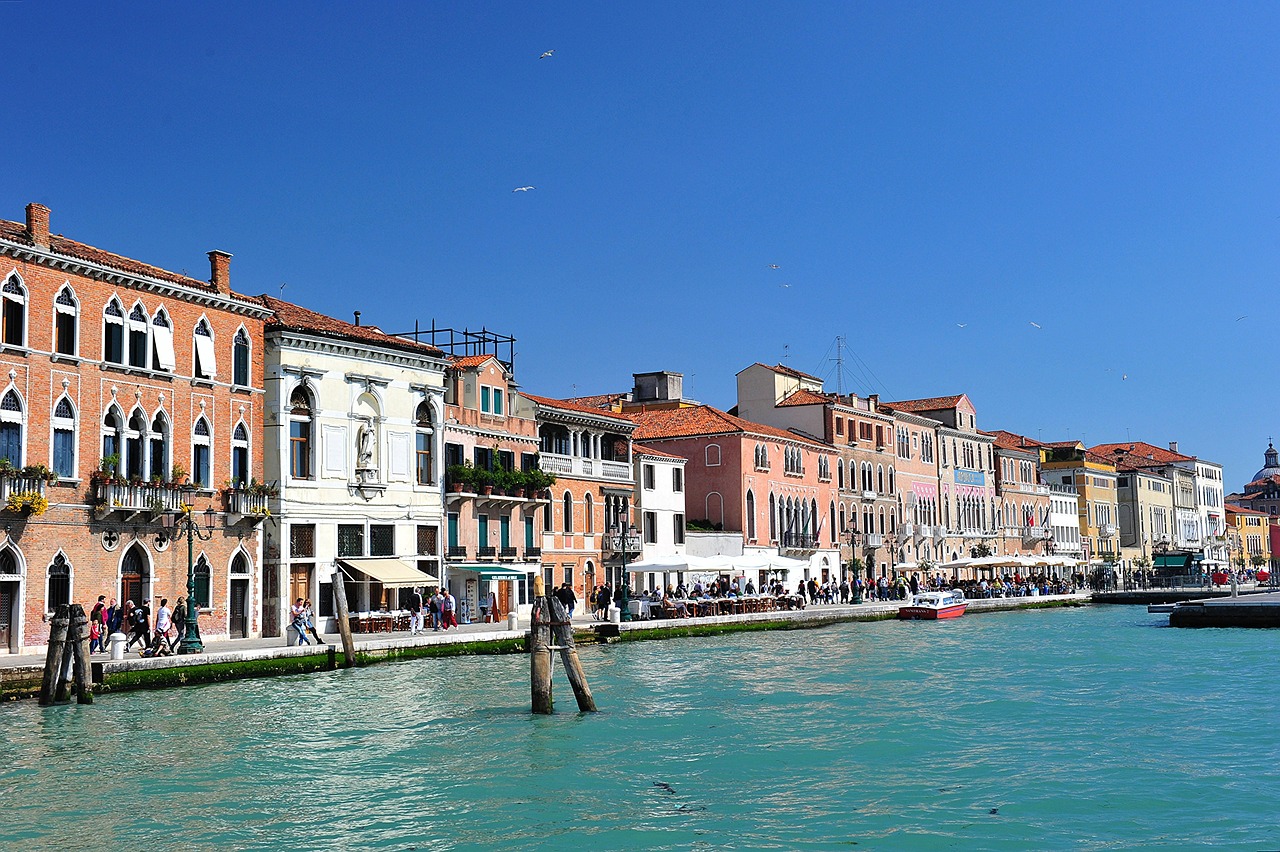 Venecija, Kranto, Italy, Europa, Kanalas, Vanduo, Ispanų, Venetian, Architektūra, Miestas