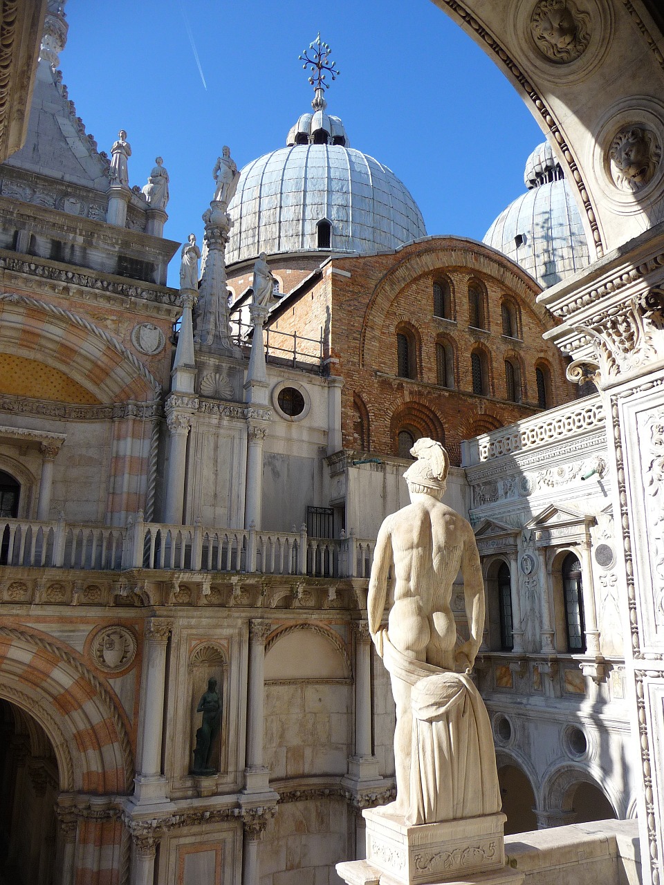 Venecija, Italy, Skulptūra, Architektūra, Nemokamos Nuotraukos,  Nemokama Licenzija