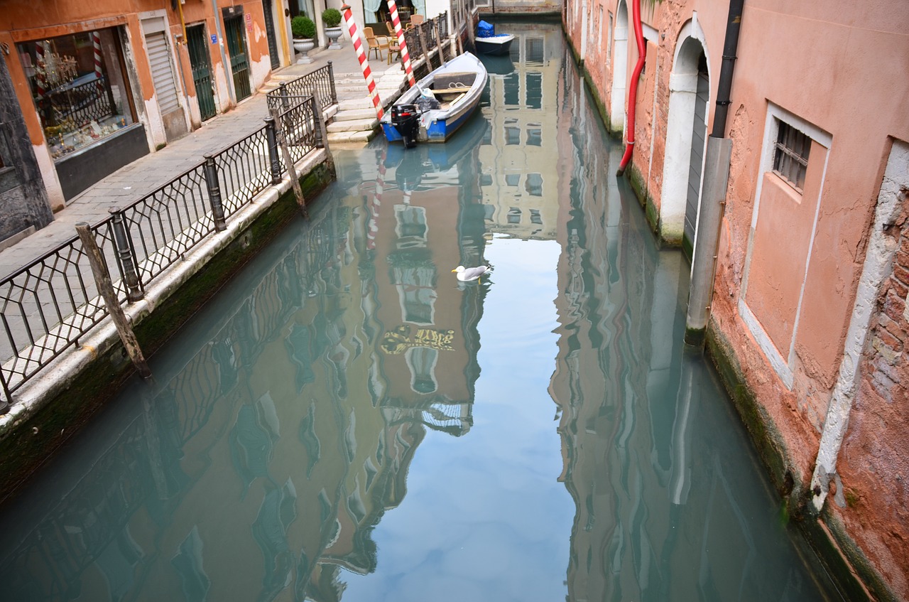 Venecija,  Gondola,  Italy,  Kelionė,  Europa,  Vanduo,  Valtis,  Kanalas,  Romantiškas,  Venetian