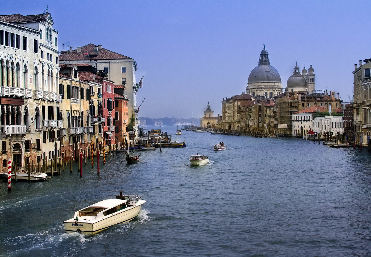 Venecija, Vanduo, Atostogos, Ispanų, Italy, Kelionė, Europa, Turizmas, Kanalas, Miestas