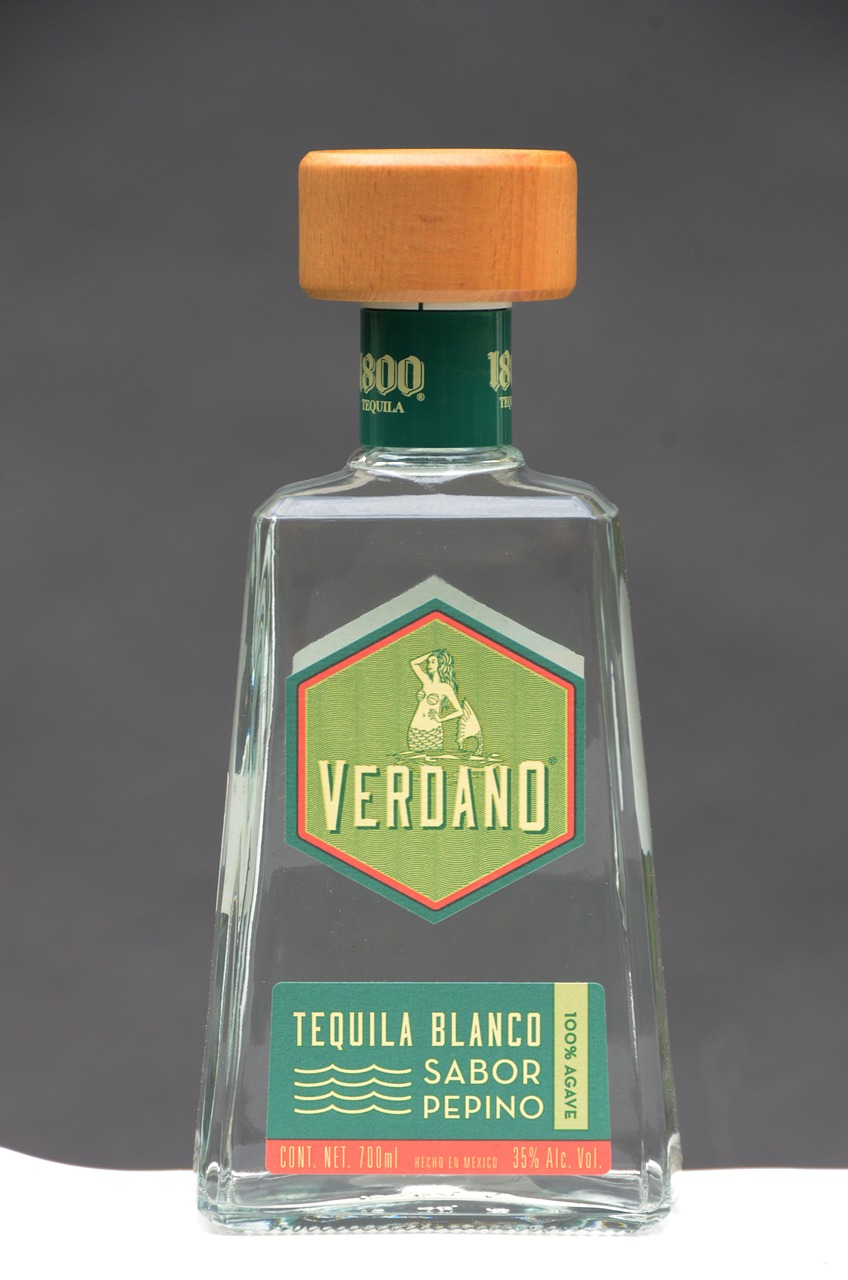 Verdano Tekila, Blanco Tequila Jalisco, Puiki Tekila, Butelis, Alkoholis, Gerti, Nemokamos Nuotraukos,  Nemokama Licenzija