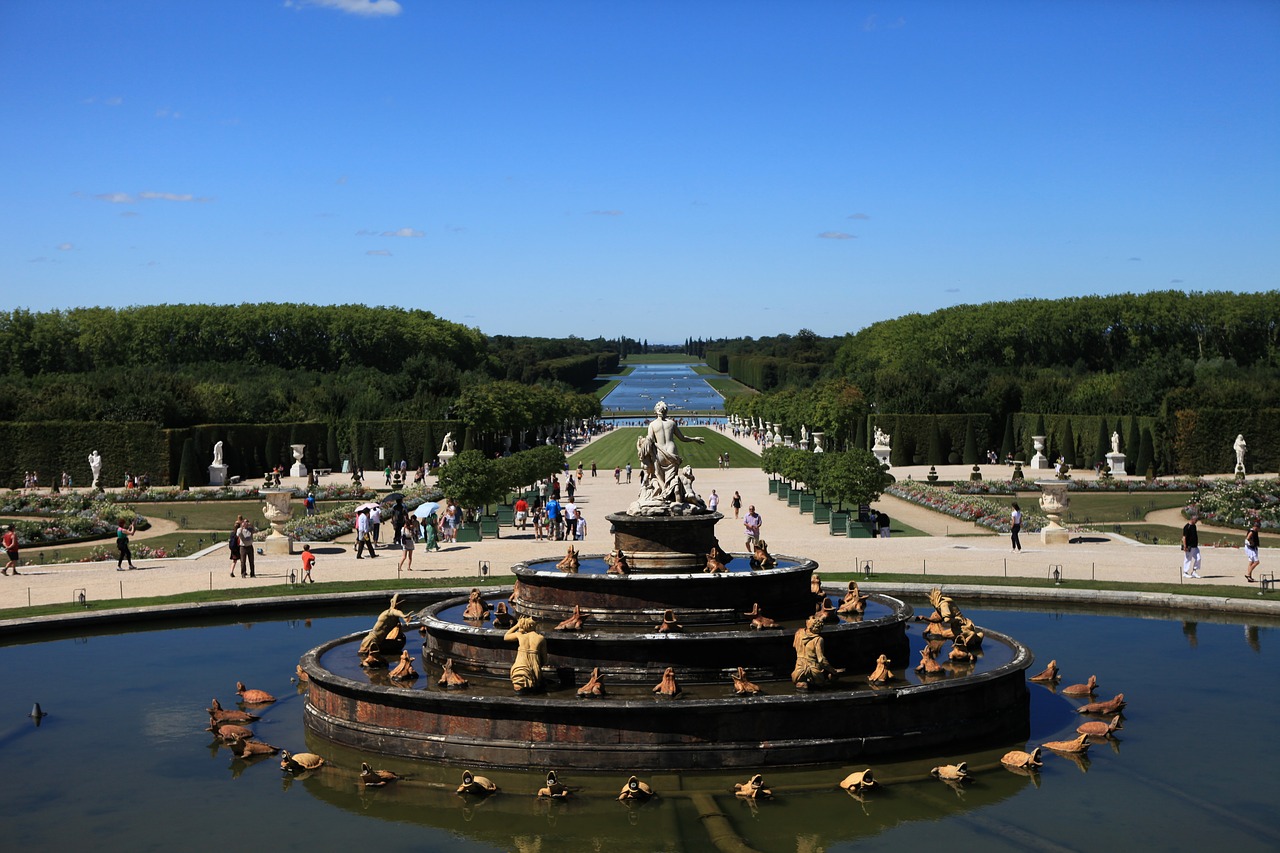 Versailles, Atstumas, Didžiulis, Nemokamos Nuotraukos,  Nemokama Licenzija