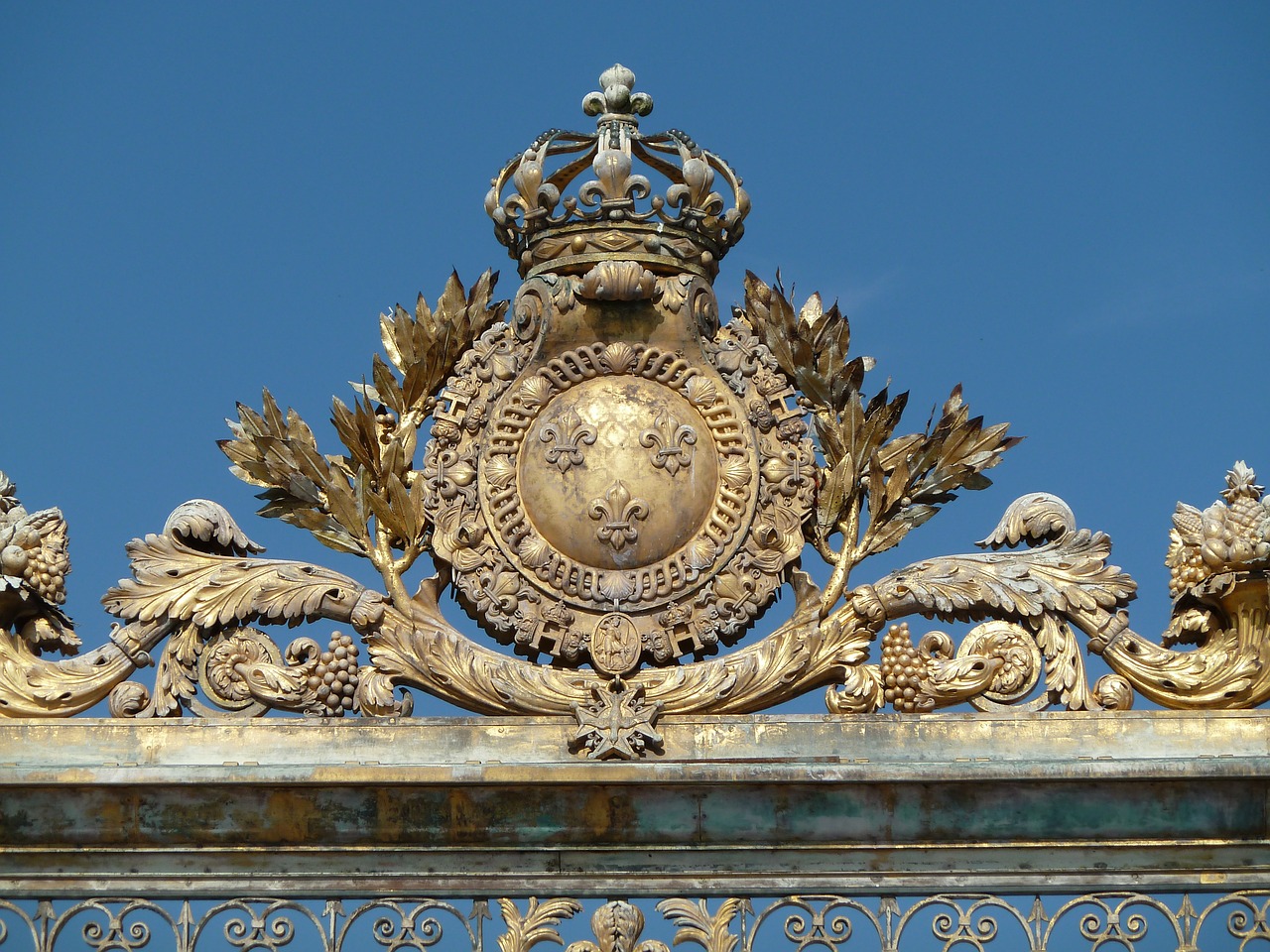 Versailles, Tikslas, Ornamentas, Įvestis, Saulės Karalius, Auksas, Karūna, Nemokamos Nuotraukos,  Nemokama Licenzija