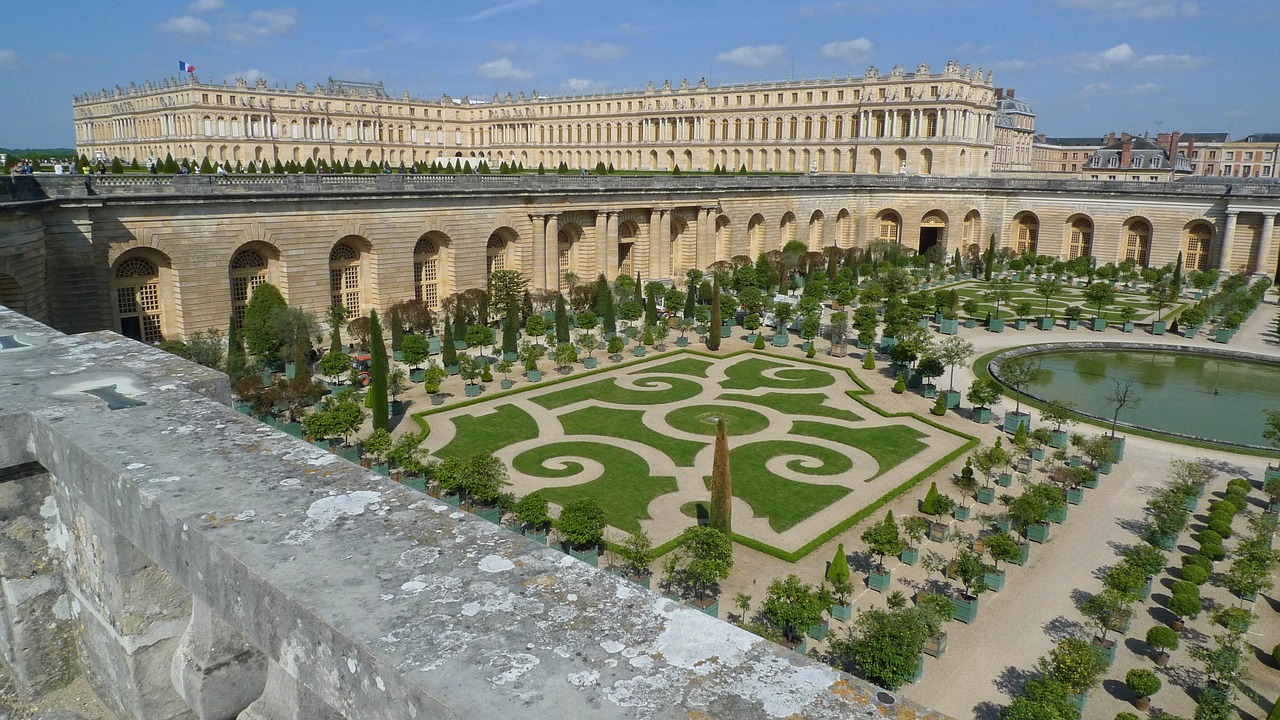 Versailles, Rūmai, Sodai, Formalus, France, Prancūzų Kalba, Paveldas, Pastatas, Karališkasis, Unesco