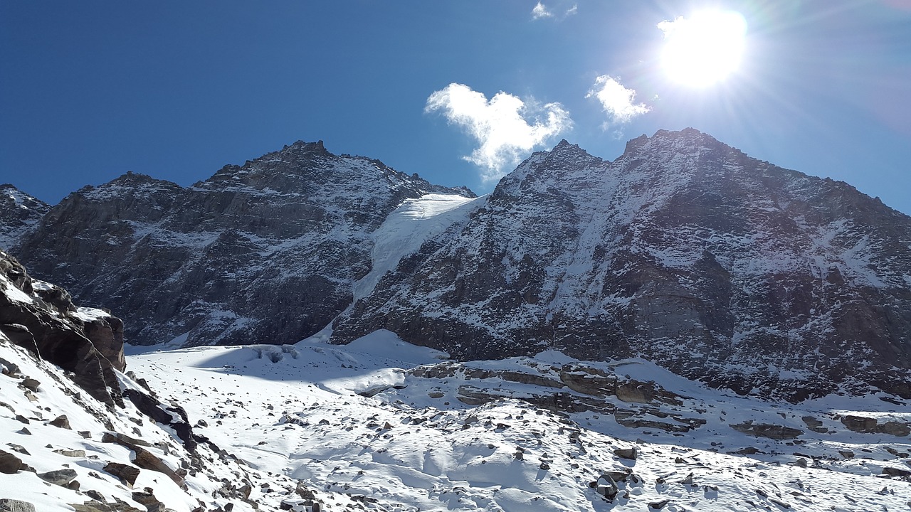 Vertainspitze, South Tyrol, Alpių, Šiaurinė Siena, Šaltas, Ledinis, Gebrige, Kalnai, Val Venosta, Ortlergruppe