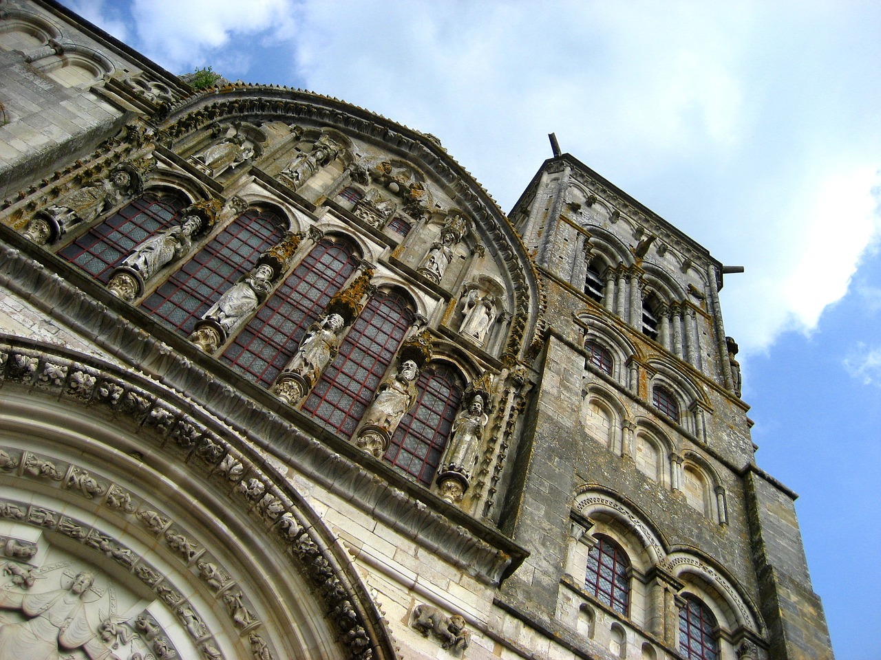 Vézelay, Bažnyčia, Benediktinas, Klunija, Vienuolynas, Burgundija, France, Unesco, Nemokamos Nuotraukos,  Nemokama Licenzija