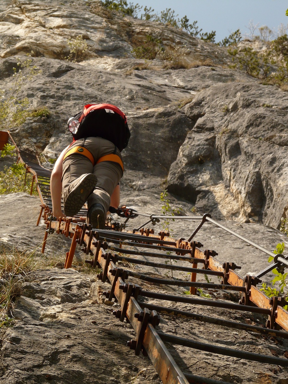 Per Dellamicizia, Kietas, Eksponuotos, Statmenai, Alpinizmas, Laipiojimo Platformos Sistema, Galva, Atsarginė Kopija, Savarankiškumas, Via Ferrata