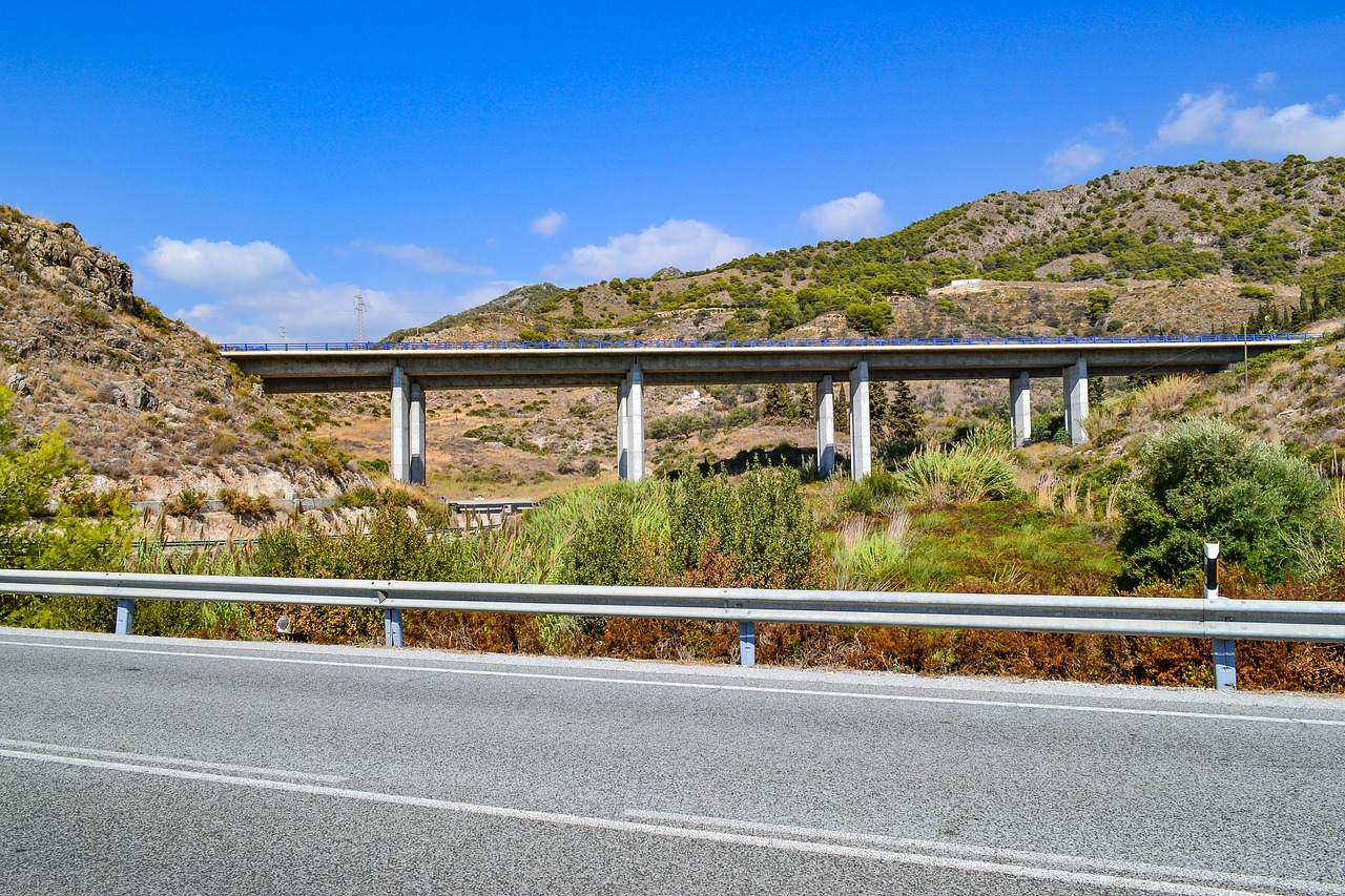 Viadukas, Tiltas, Ispanija, Kelias, Kalnai, Nemokamos Nuotraukos,  Nemokama Licenzija