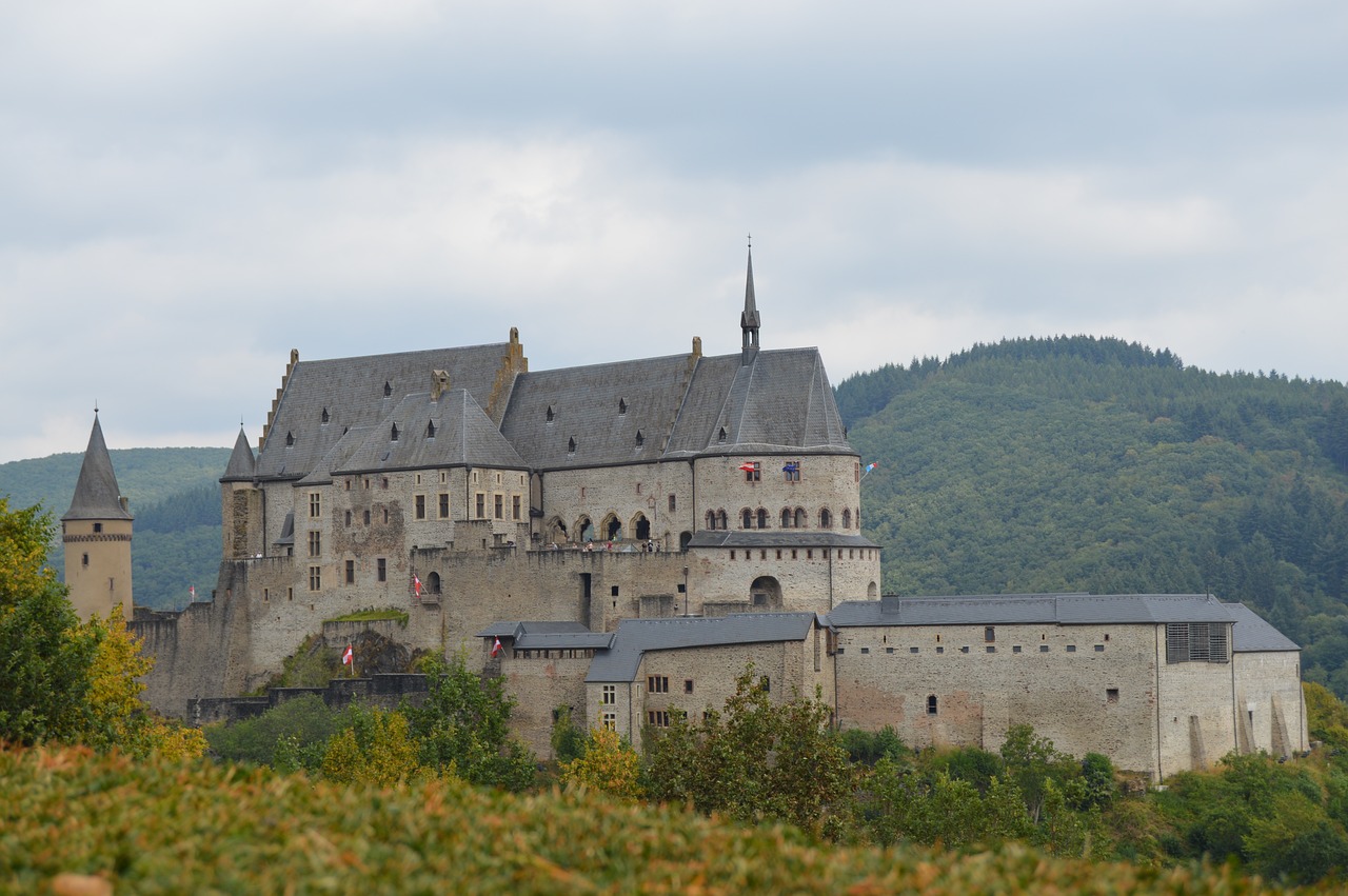 Vianden,  Pilis,  Liuksemburgas,  Istorinis,  Metai,  Architektūra,  Paminklas,  Kultūra,  Istorija, Nemokamos Nuotraukos