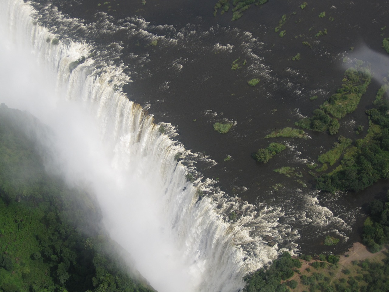 Viktorijos Krioklys, Vanduo Kritimo, Zambija, Nemokamos Nuotraukos,  Nemokama Licenzija
