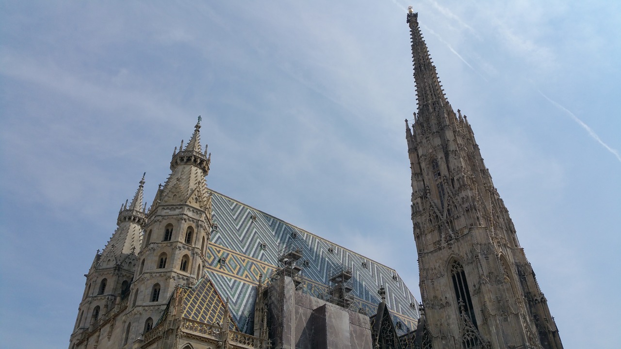 Vienna, Bažnyčia, St Stepono Katedra, Wien, Katedra, Saint Stephenas, Nemokamos Nuotraukos,  Nemokama Licenzija