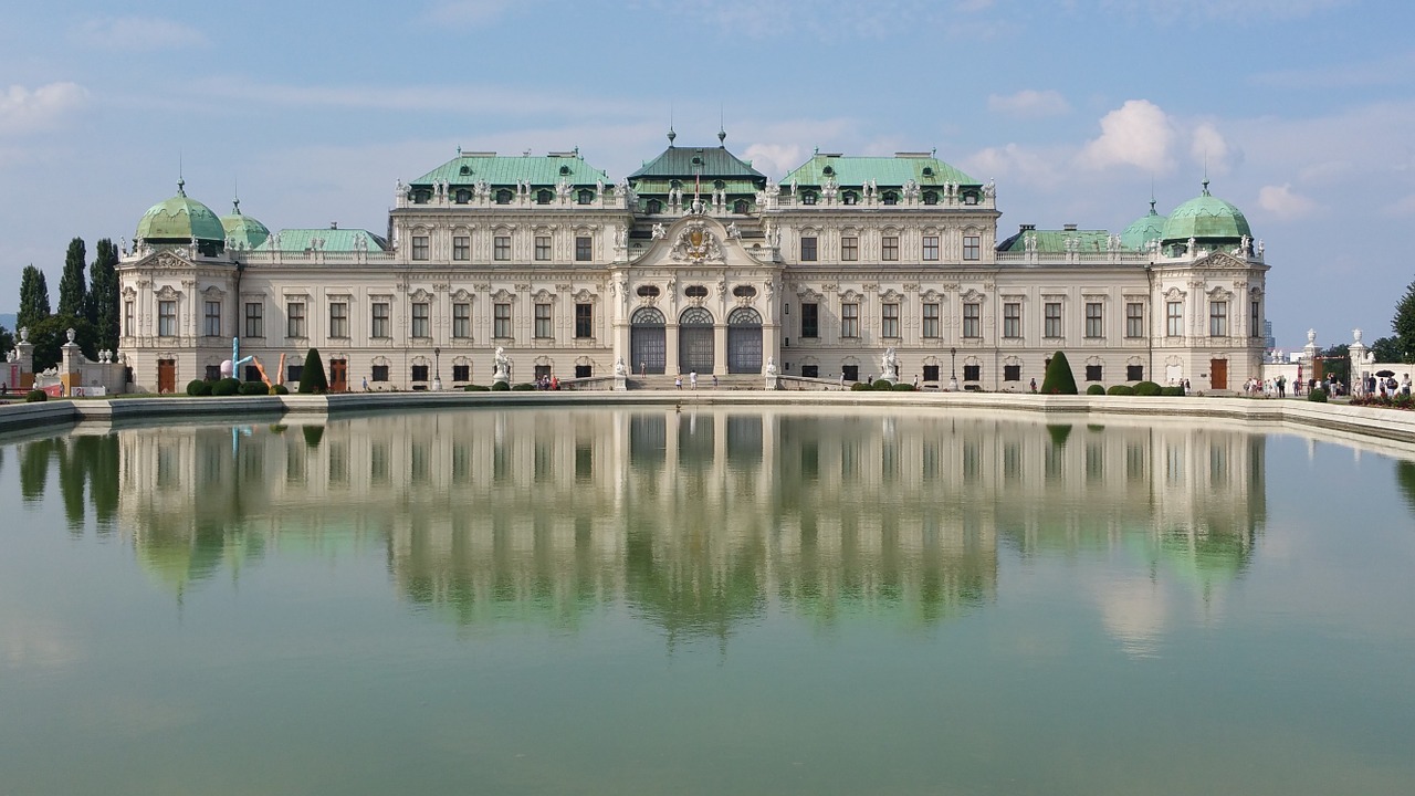 Vienna, Rūmai, Belvedere, Architektūra, Belvedere Rūmai, Nemokamos Nuotraukos,  Nemokama Licenzija