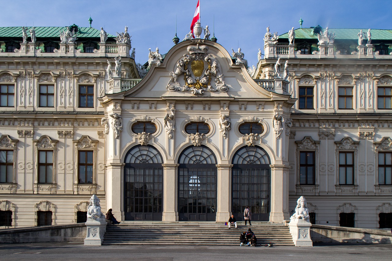 Vienna, Pilis, Belvedere, Fasadas, Nemokamos Nuotraukos,  Nemokama Licenzija
