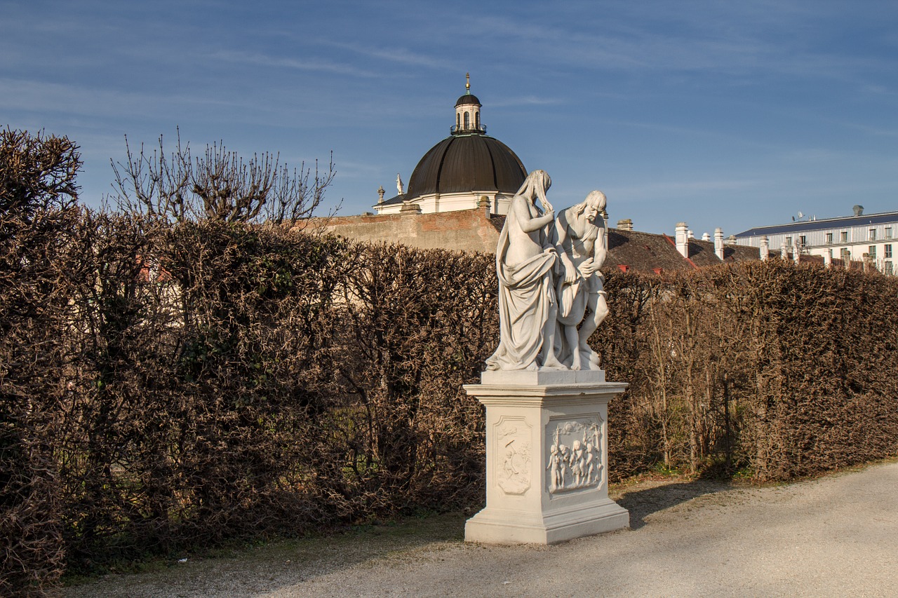 Vienna, Belvedere, Barokas, Pilis, Skulptūra, Nemokamos Nuotraukos,  Nemokama Licenzija