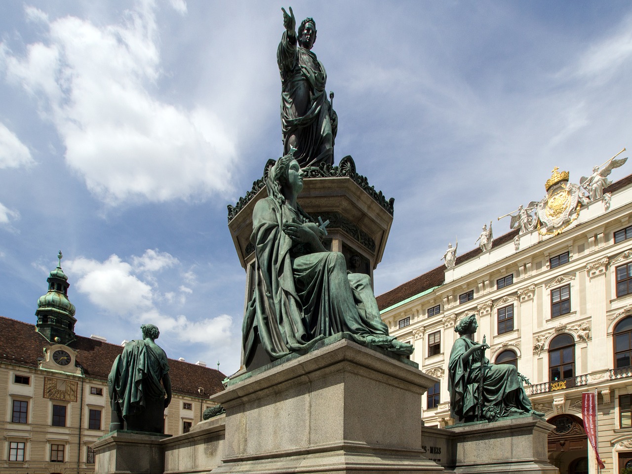 Vienna, Hofburgo Imperatoriaus Rūmai, Architektūra, Pilis, Herojai, Skulptūra, Paminklas, Lankytinos Vietos, Nemokamos Nuotraukos,  Nemokama Licenzija