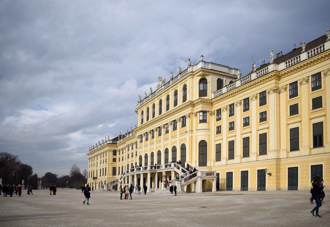 Vienna, Schönbrunn, Barokas, Rūmai, Baroko Architektūra, Wien, Nemokamos Nuotraukos,  Nemokama Licenzija