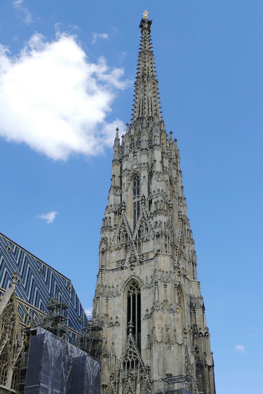 Vienna, Austria, Architektūra, Bažnyčia, St Steano Katedra, Centro, Gotika, Istoriškai, Bokštas, Nemokamos Nuotraukos