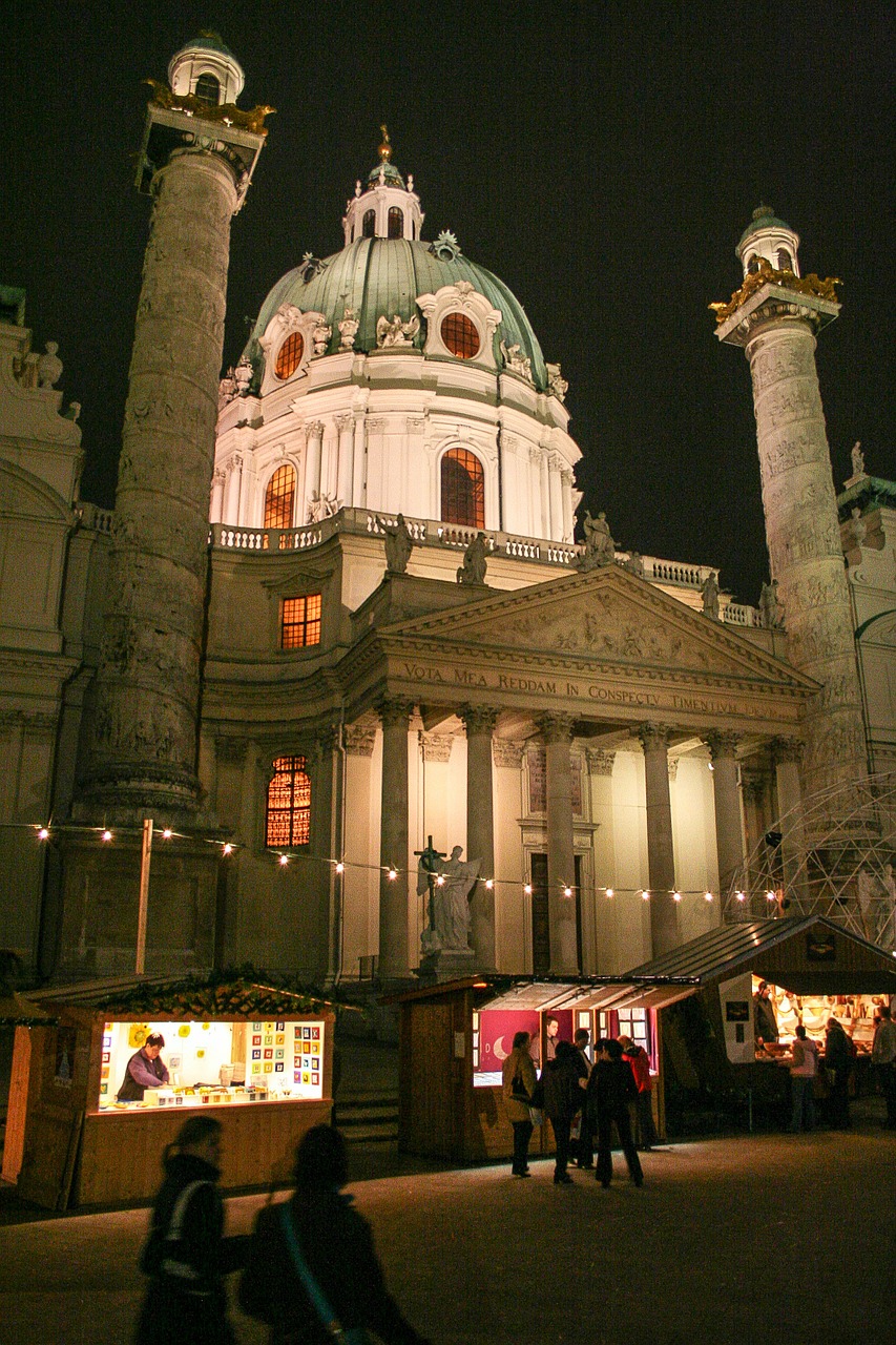 Vienna, Šv. Charleso Bažnyčia, Bažnyčia, Austria, Nemokamos Nuotraukos,  Nemokama Licenzija