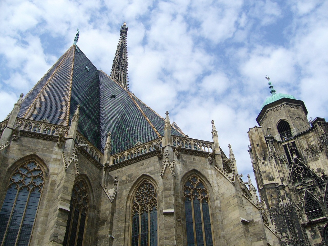 Vienna, St Stepono Katedra, Bažnyčia, Debesys, Nemokamos Nuotraukos,  Nemokama Licenzija