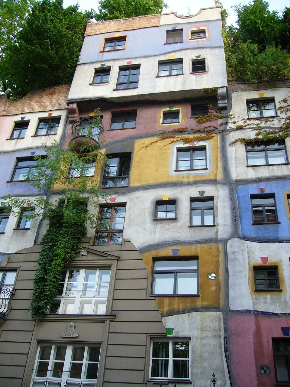 Vienna, Hundertwasser, Namas, Pastatas, Nemokamos Nuotraukos,  Nemokama Licenzija
