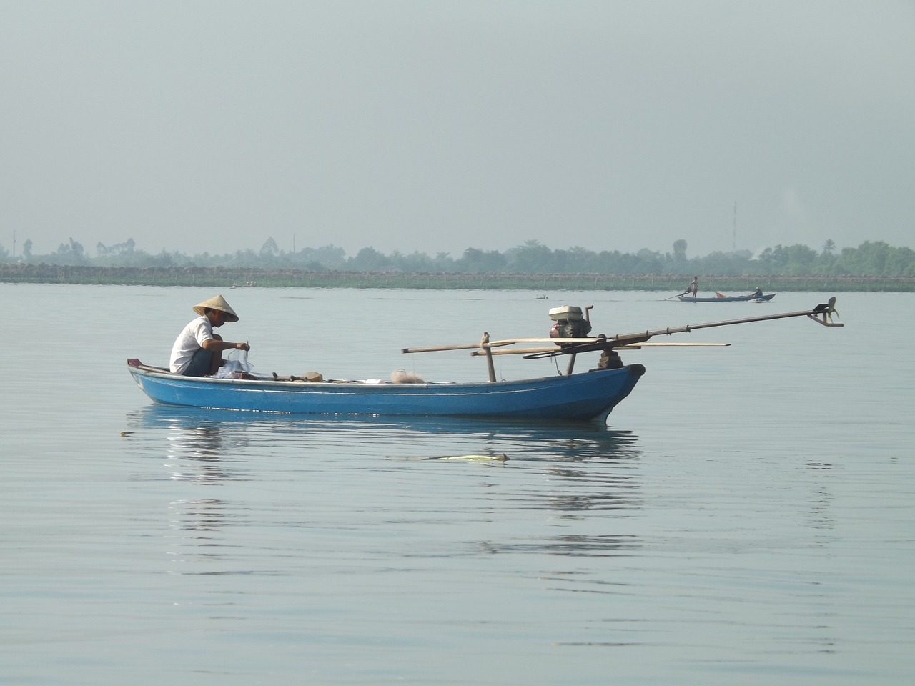 Viet Nam, Žvejyba, Mékong, Nemokamos Nuotraukos,  Nemokama Licenzija